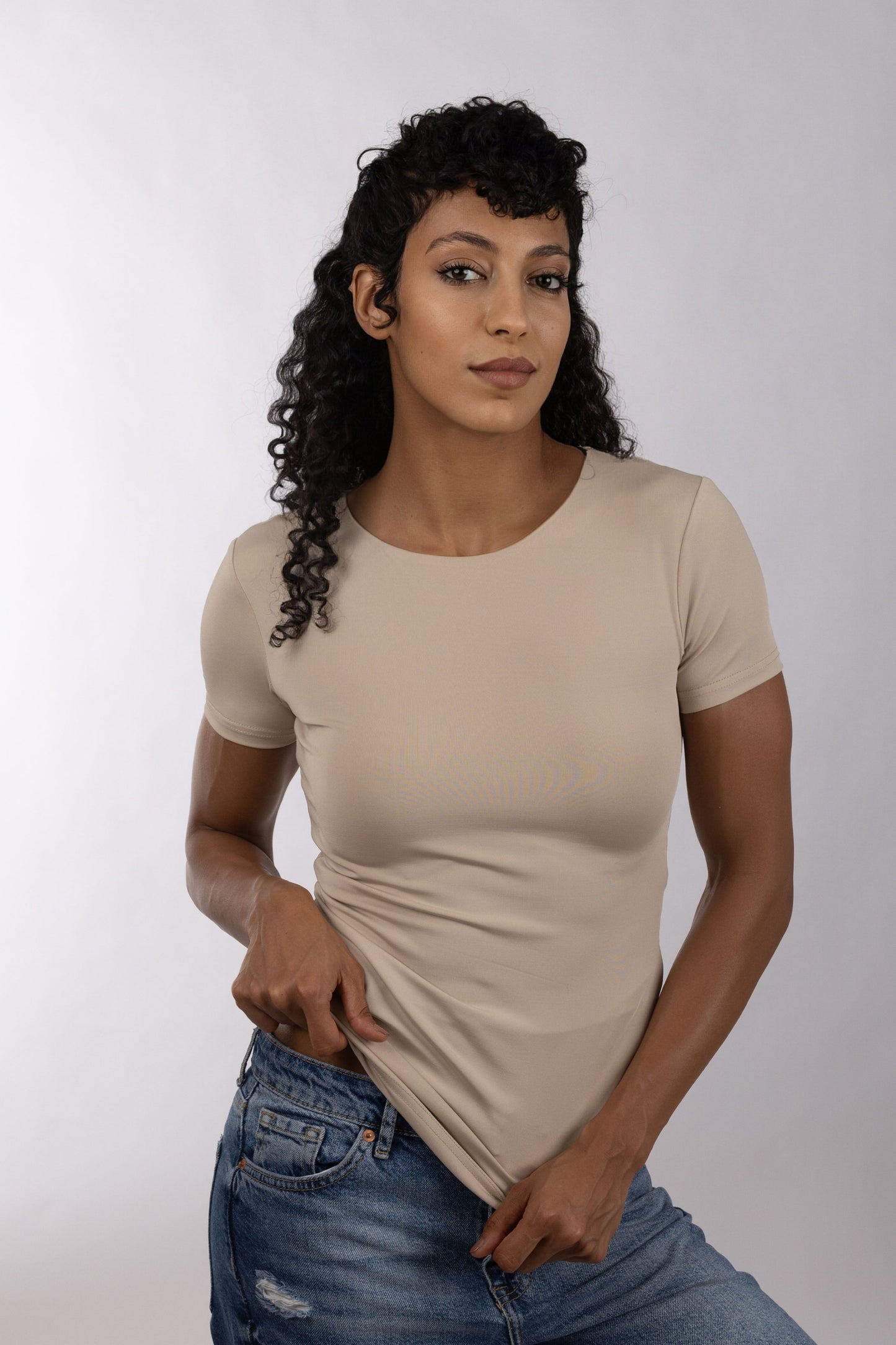 4009 - Short Sleeve Basic Top