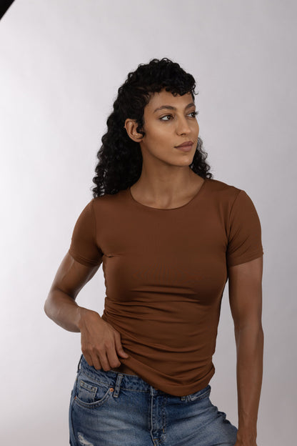 4009 - Short Sleeve Basic Top