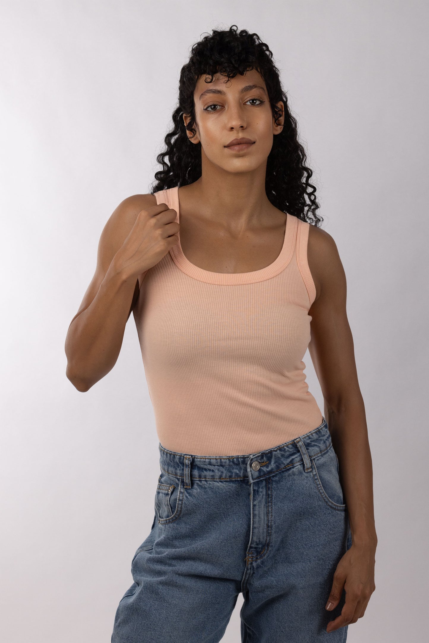 4002-1 - Tank Top Different Collar